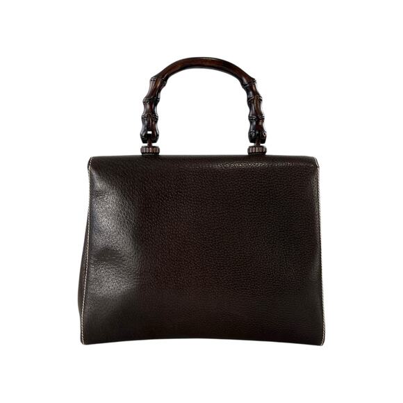 Gucci Vintage Bamboo Handbag - Picture 2 of 5